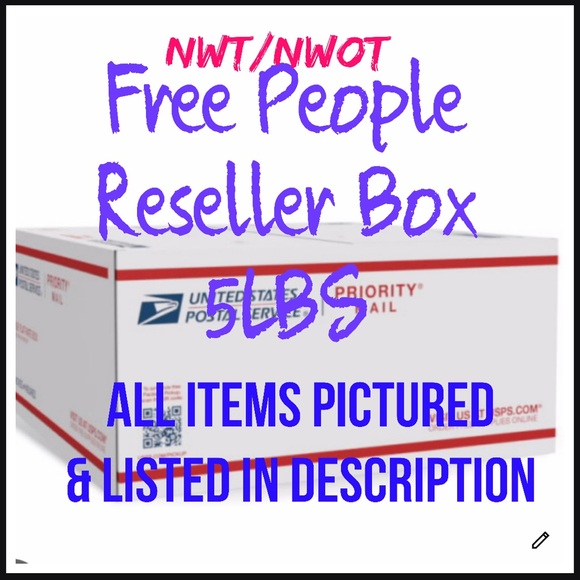 Free People Dresses & Skirts - Free People Reseller Box 5 LBS NWT/NWOT All Items Pictured & Listed